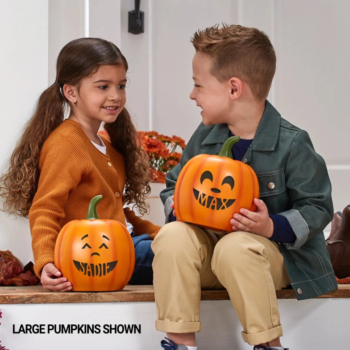 Light-Up Design Your Own Pumpkin Family