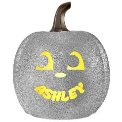 Light-Up Goofy Faces Pumpkin