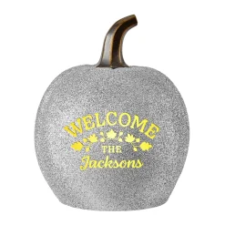 Light-Up Welcome Pumpkin Collection