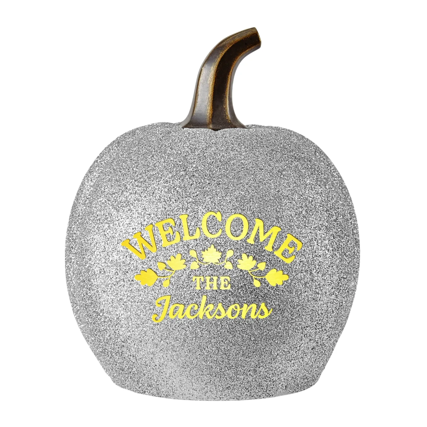 Light-Up Welcome Pumpkin Collection