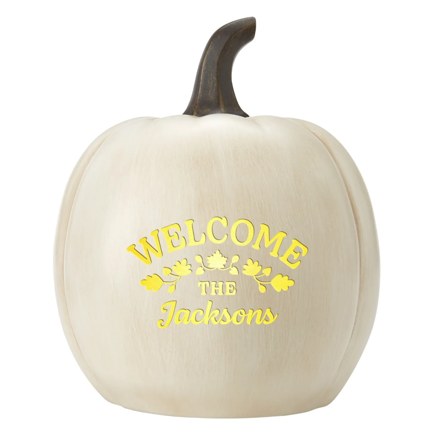Light-Up Welcome Pumpkin Collection