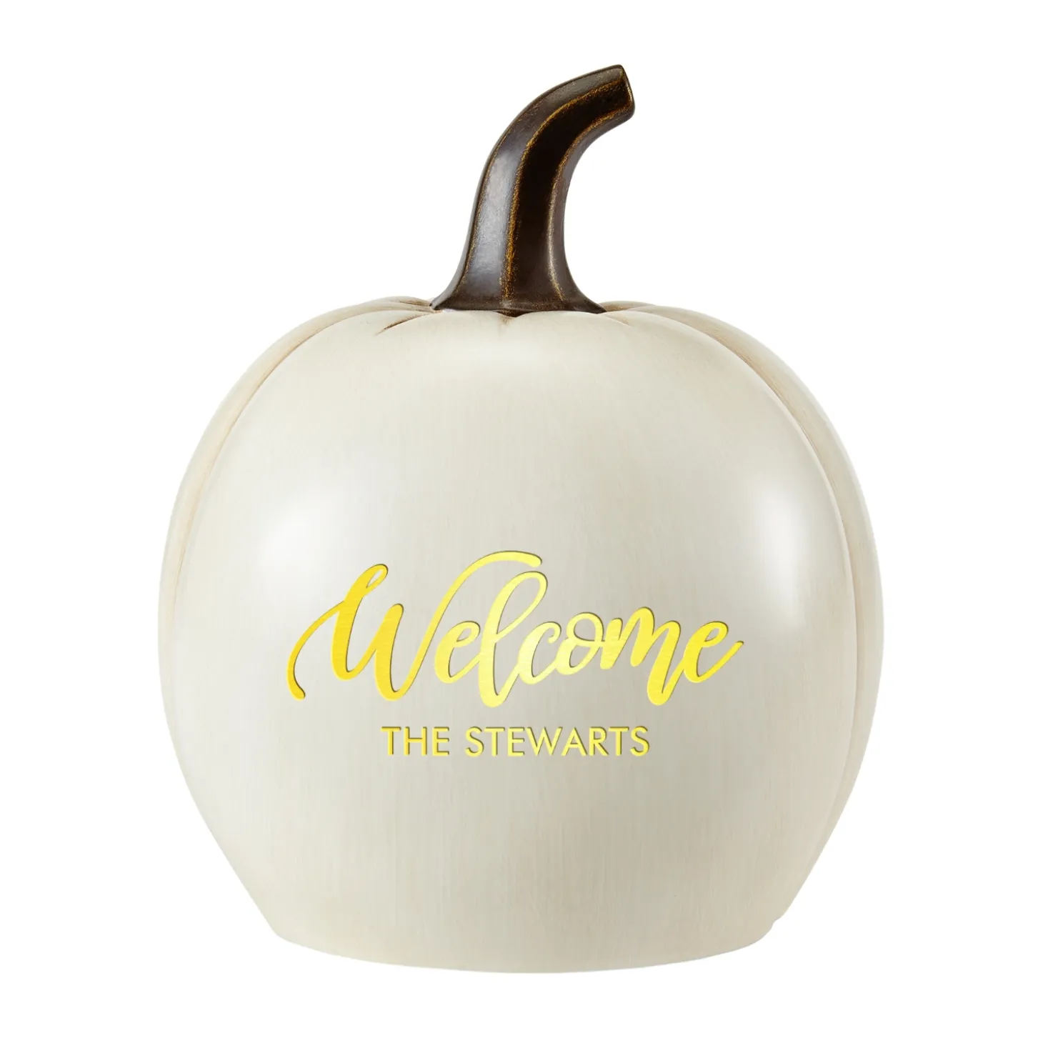 Light-Up Welcome Pumpkin Collection