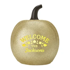Light-Up Welcome Pumpkin Collection