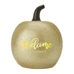 Light-Up Welcome Pumpkin Collection