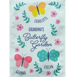 Little Butterflies Garden Flag