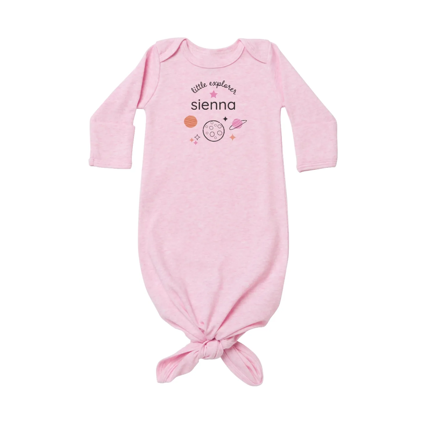 Little Explorer Baby Knotted Gown