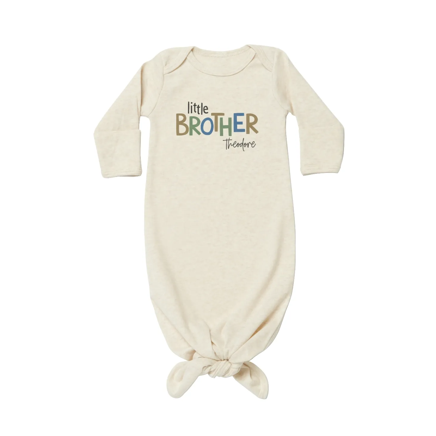 Little Sibling Baby Knotted Gown