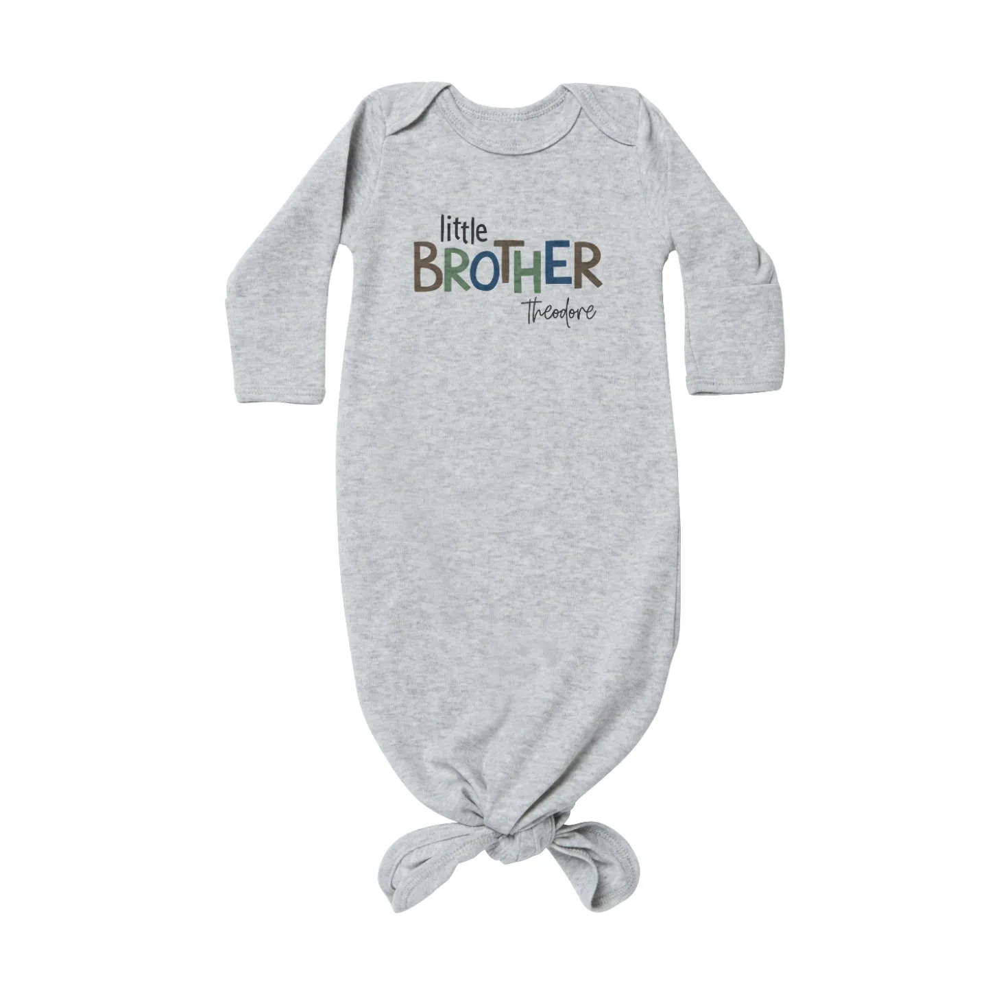 Little Sibling Baby Knotted Gown