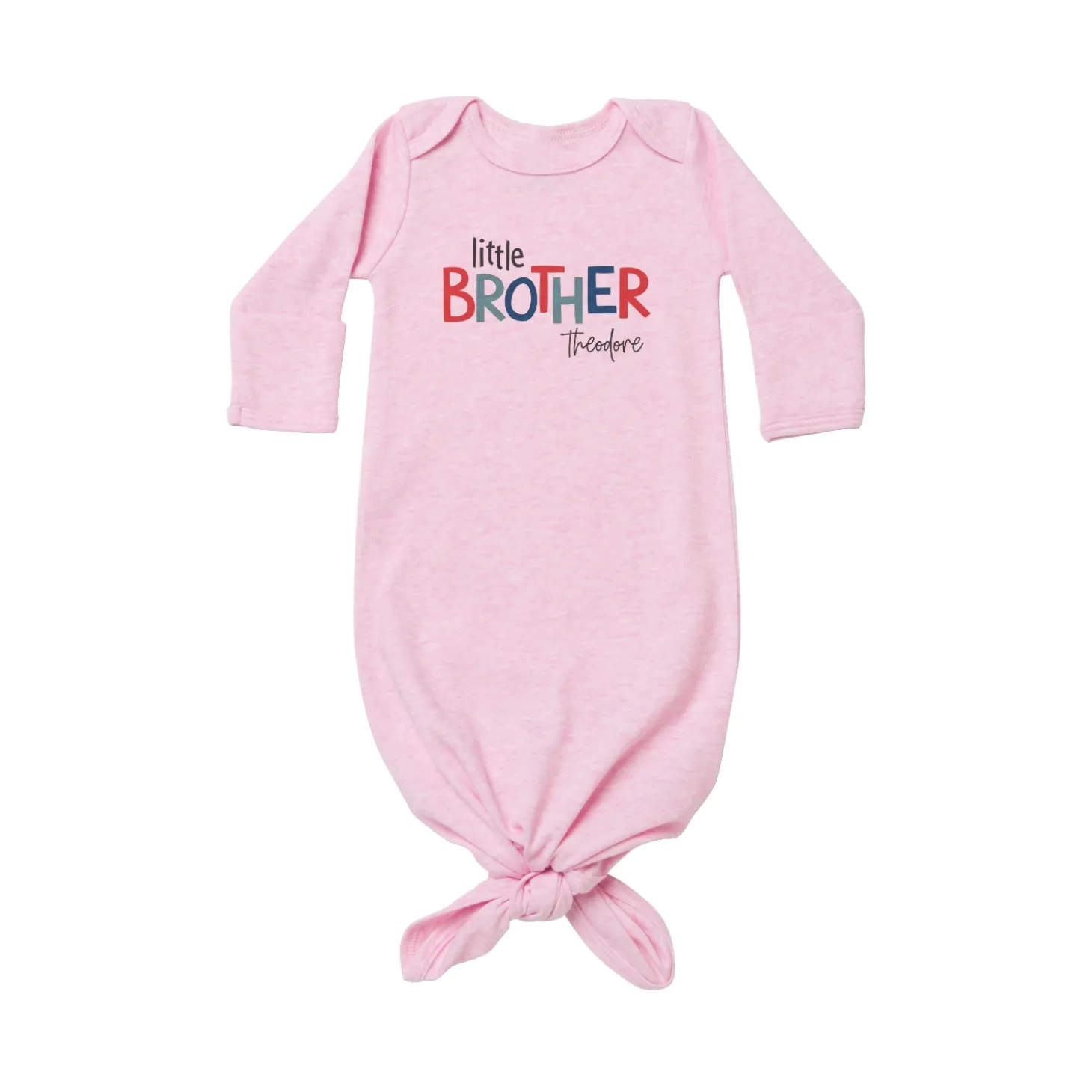 Little Sibling Baby Knotted Gown