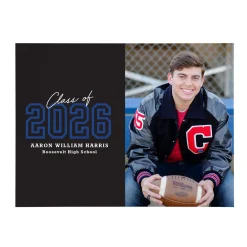 Loud and Proud Graduation Year Photo Wood Block