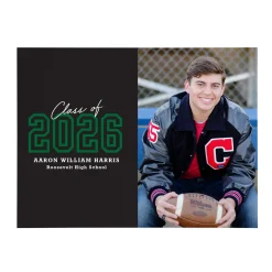 Loud and Proud Graduation Year Photo Wood Block