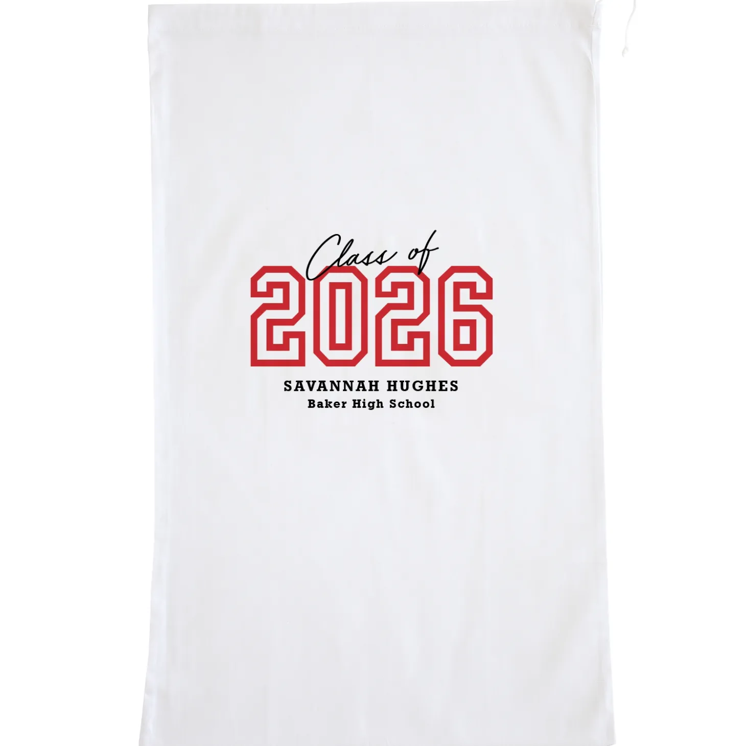 Loud and Proud Graduation Year Laundry Bag