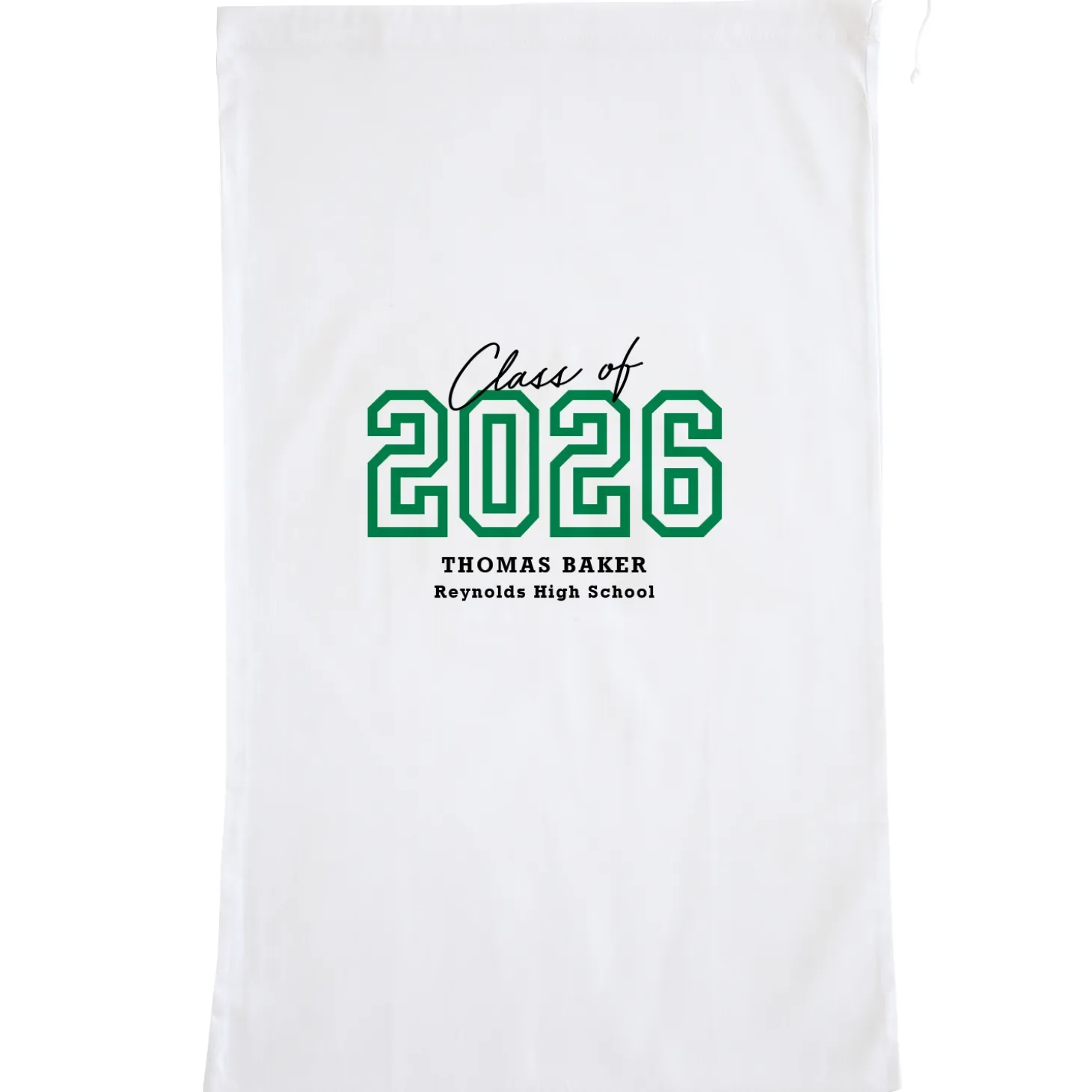 Loud and Proud Graduation Year Laundry Bag