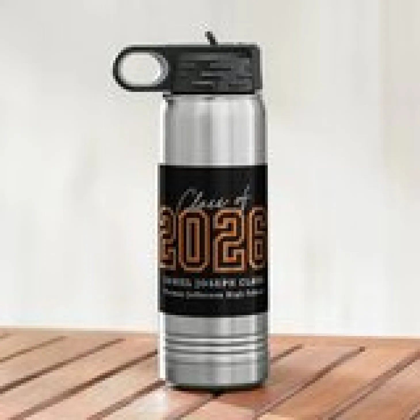 Loud and Proud Graduation Year Stainless Steel Water Bottle