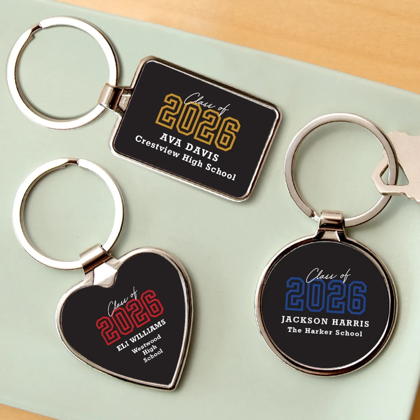Loud and Proud Graduation Year Key Chain