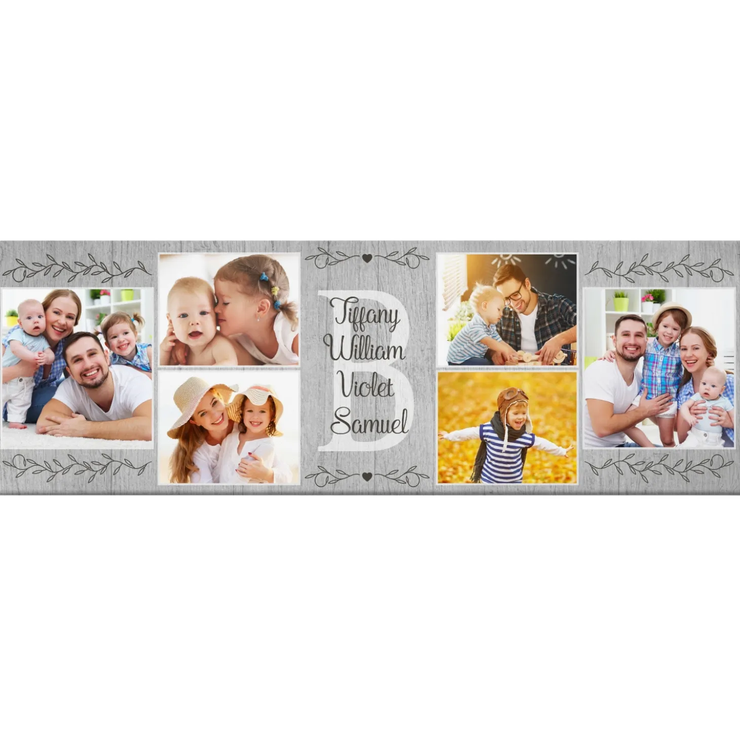 Loveable Family Photo Canvas