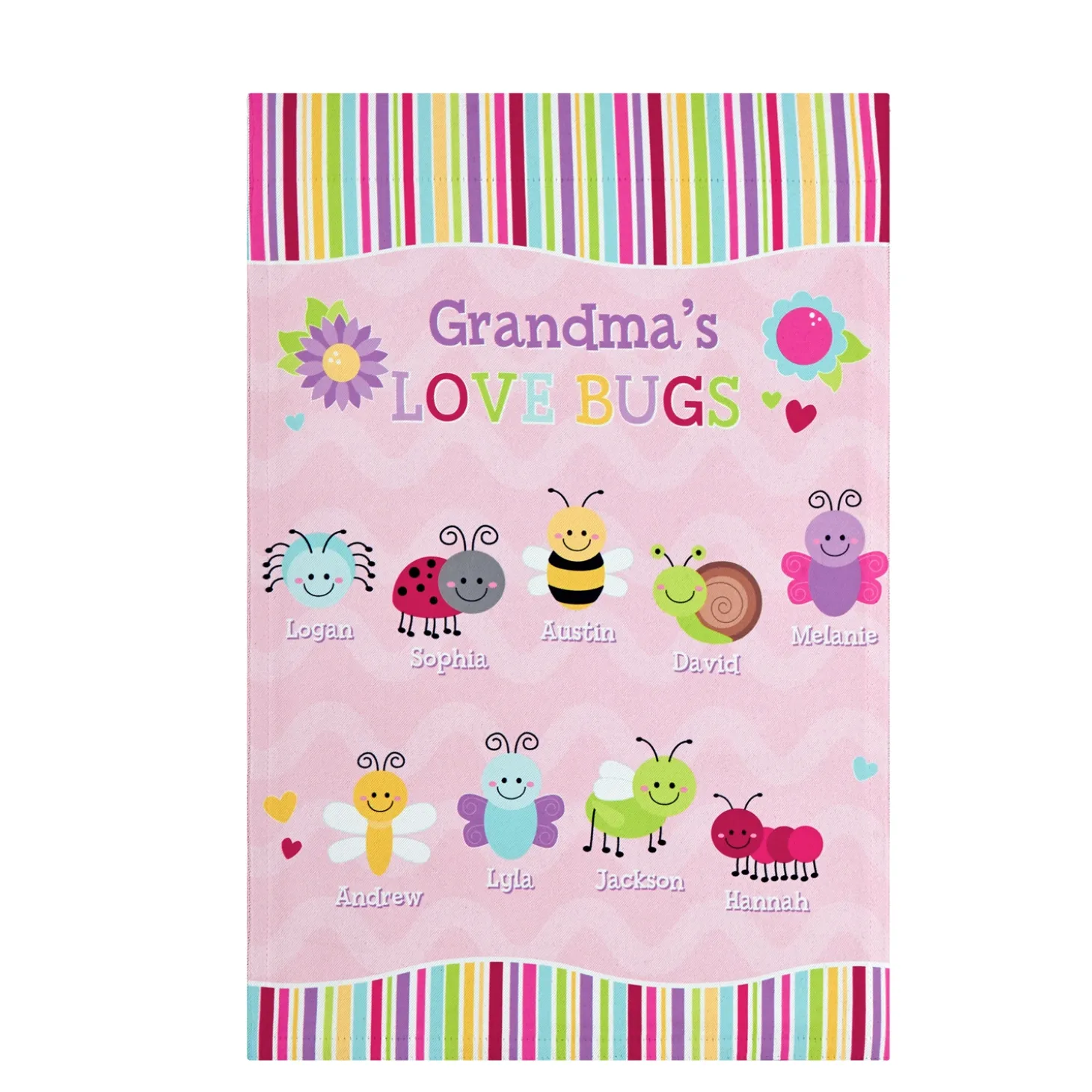 Love Bugs Garden Flag
