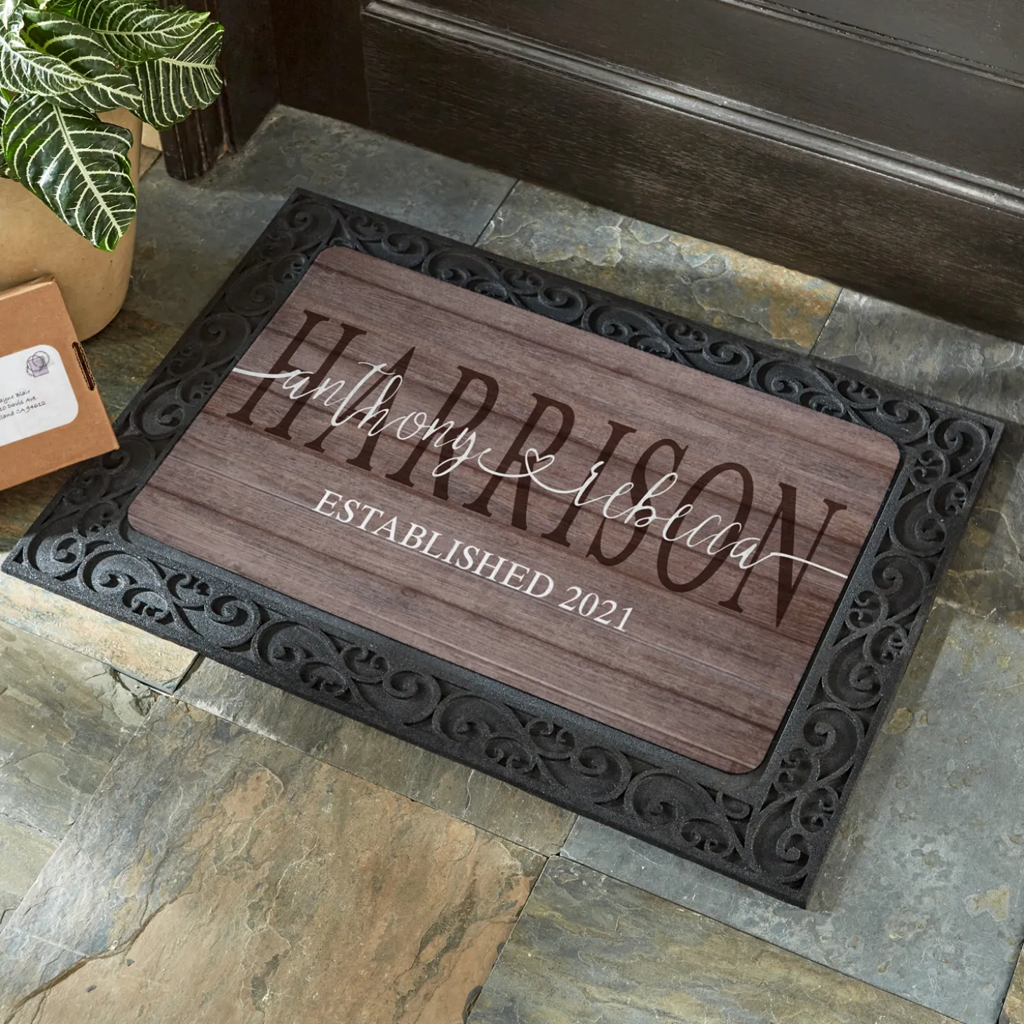 Love Connects Us Doormat