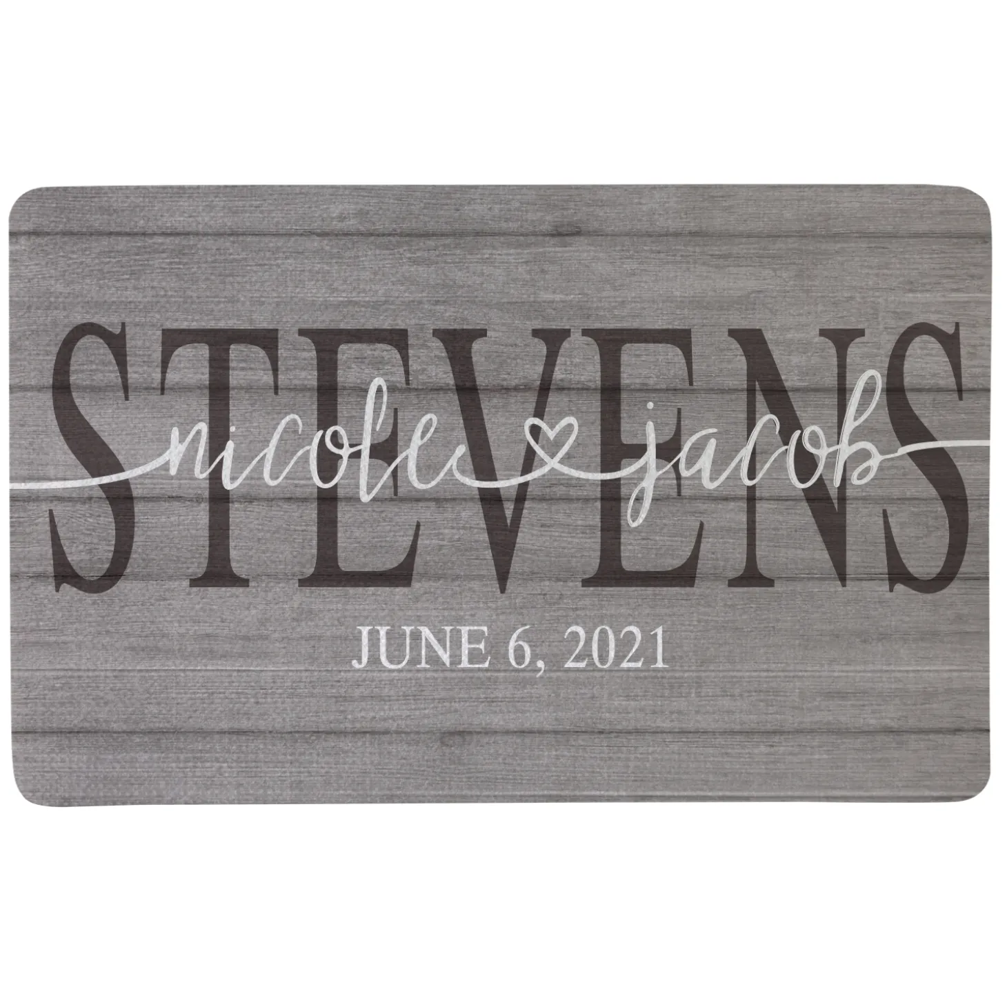 Love Connects Us Doormat