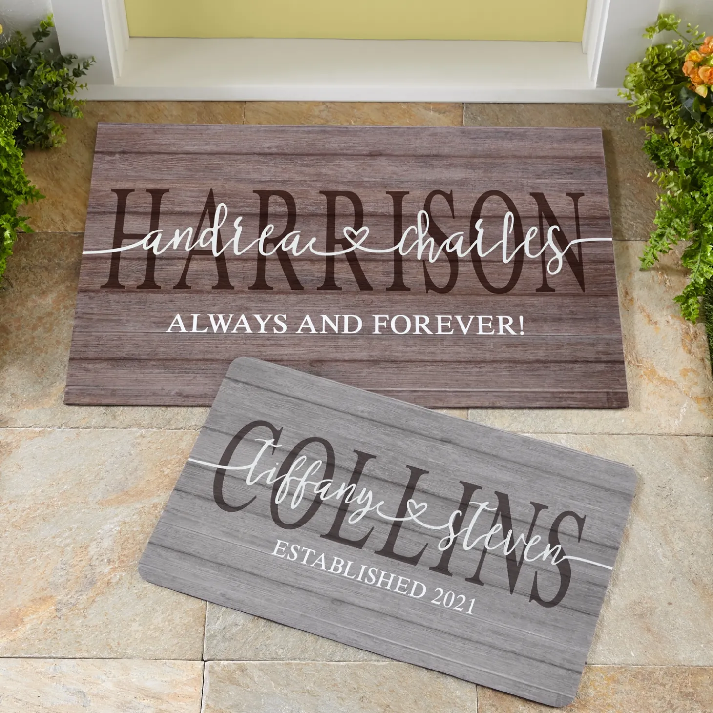 Love Connects Us Doormat