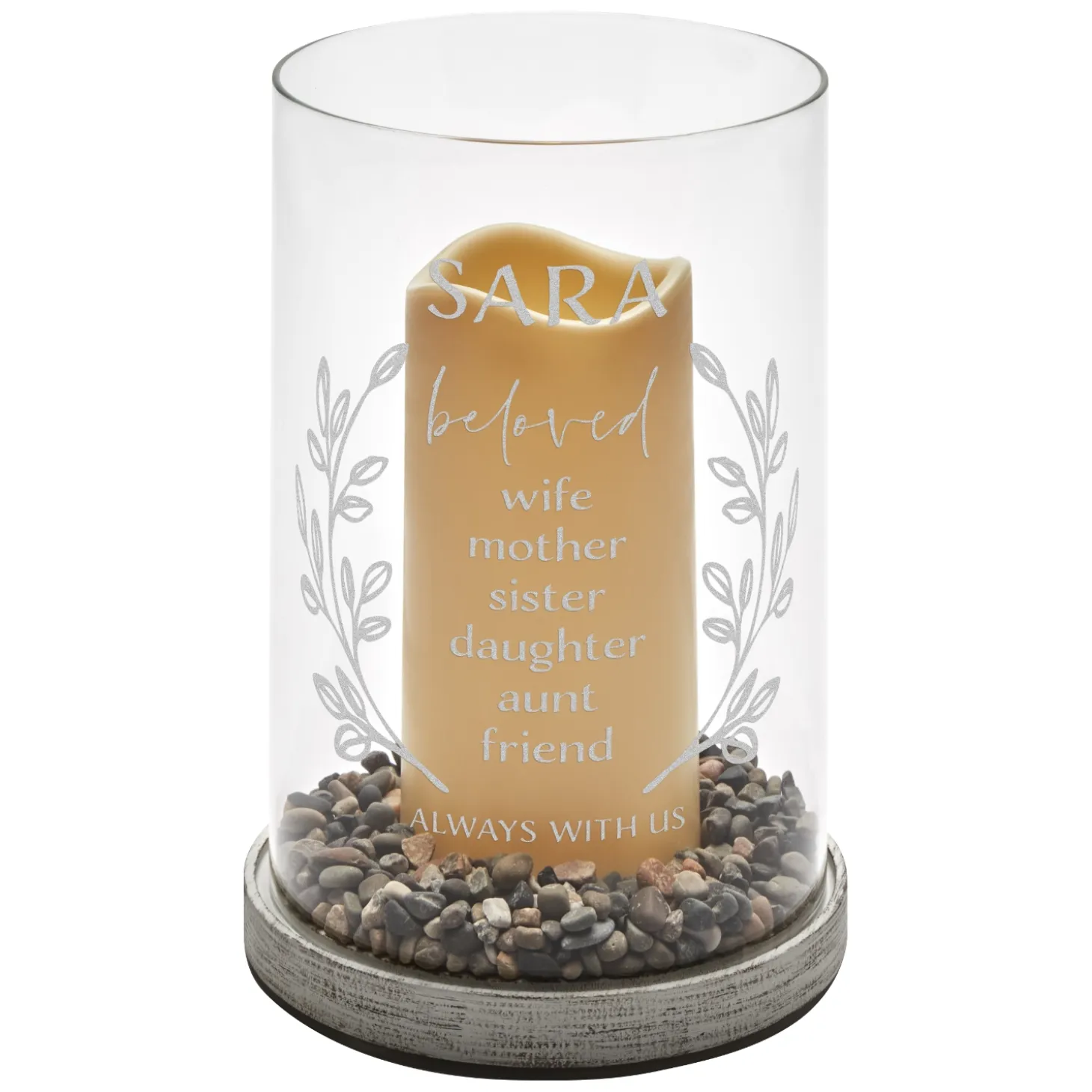 Loved By All Hurricane LED Candle