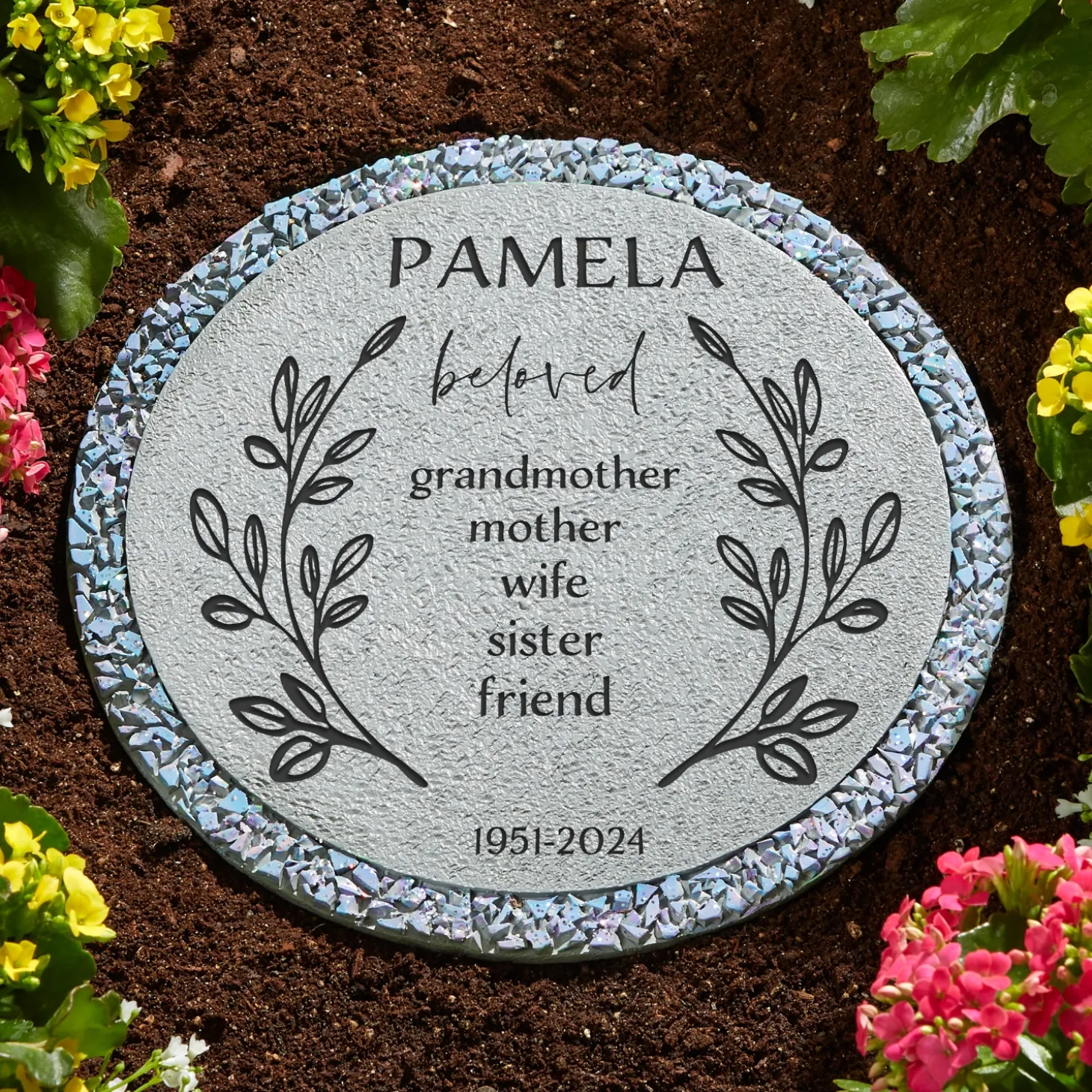 Loved By All Memorial Garden Stone