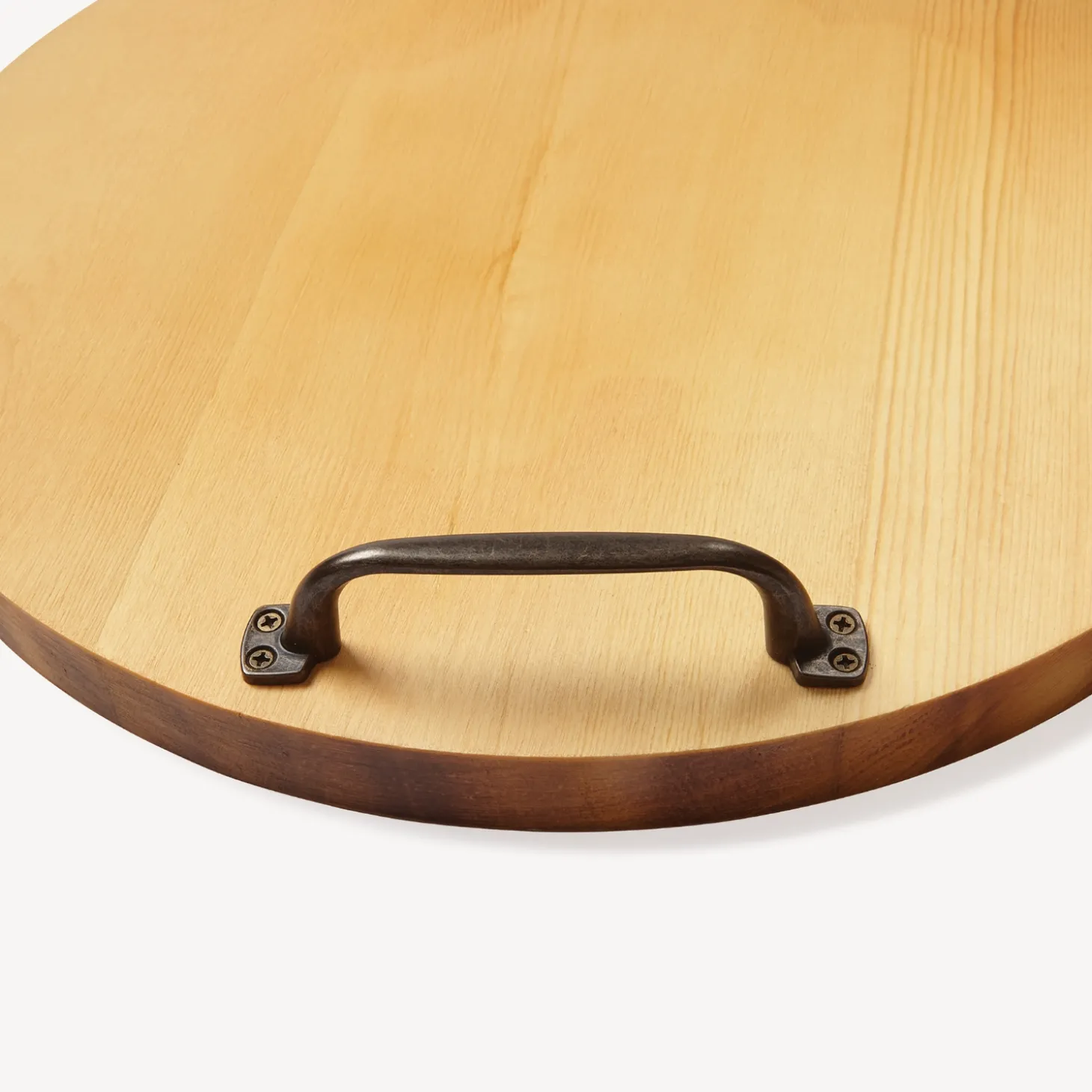 Love & Family Classic Pine Wood Barrel Tray