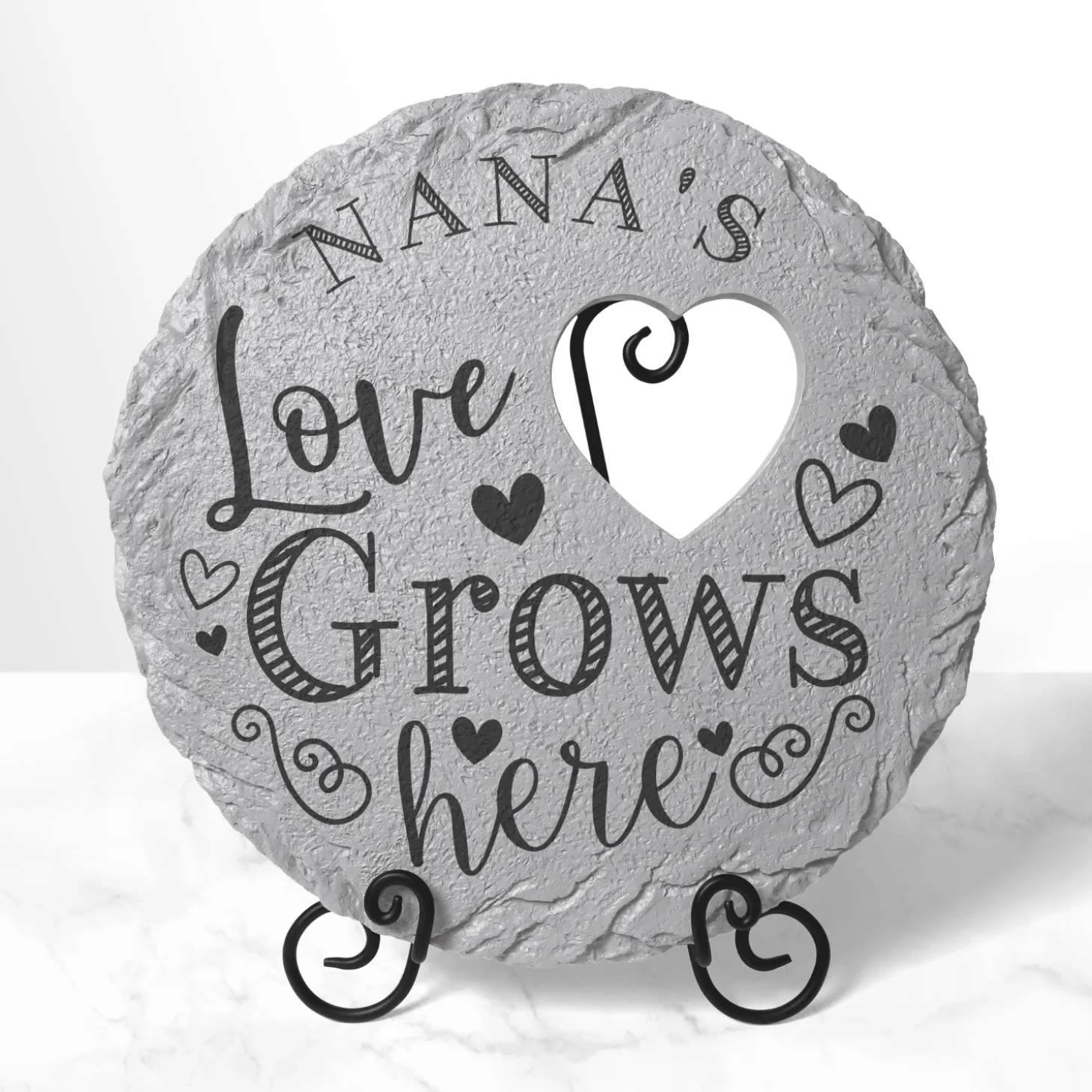 Love Grows Here Garden Stone