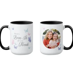 Love Is All You Need Butterfly Photo Mug