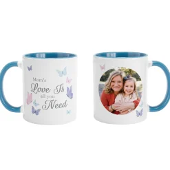 Love Is All You Need Butterfly Photo Mug