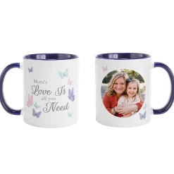 Love Is All You Need Butterfly Photo Mug