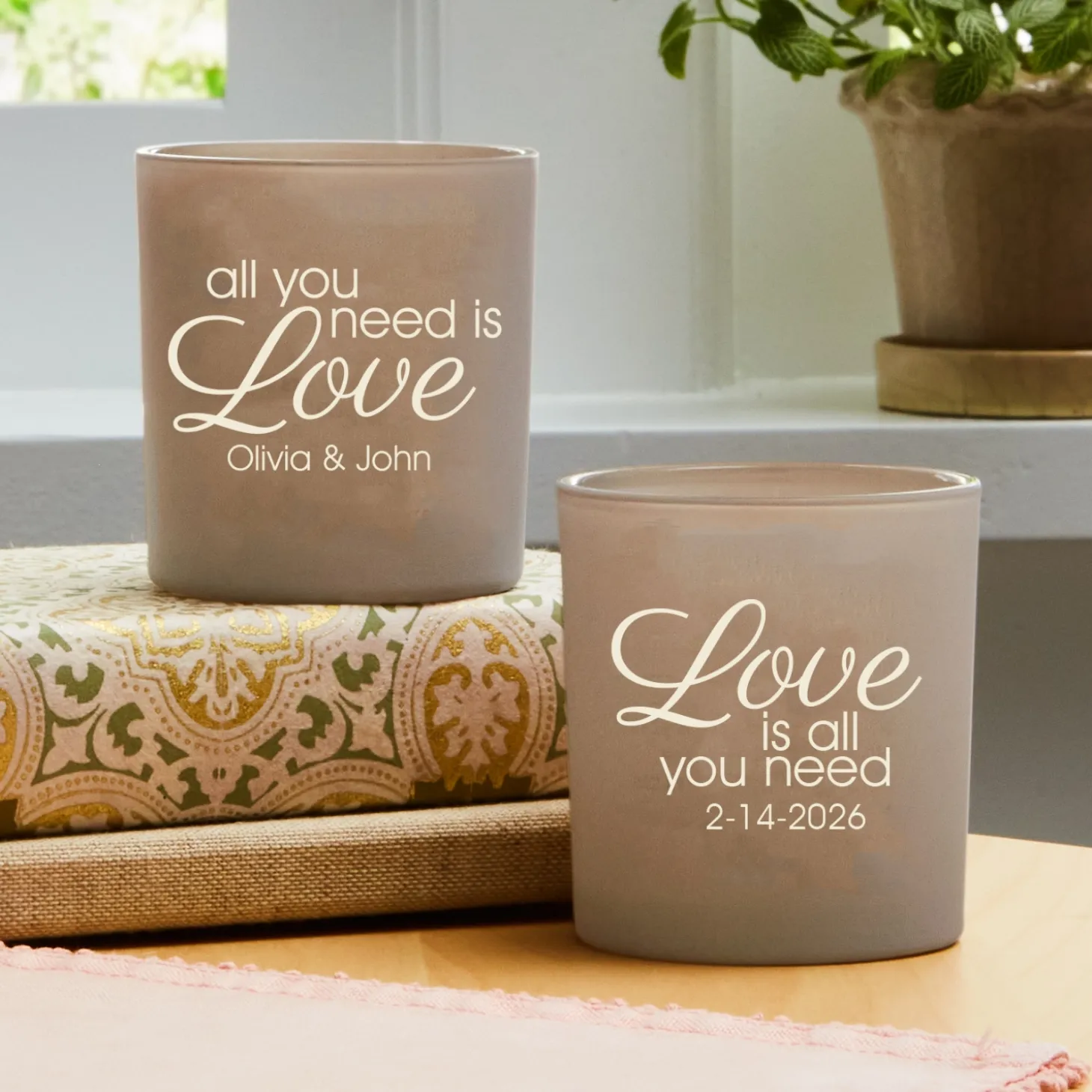 Love Is All You Need Led Votive