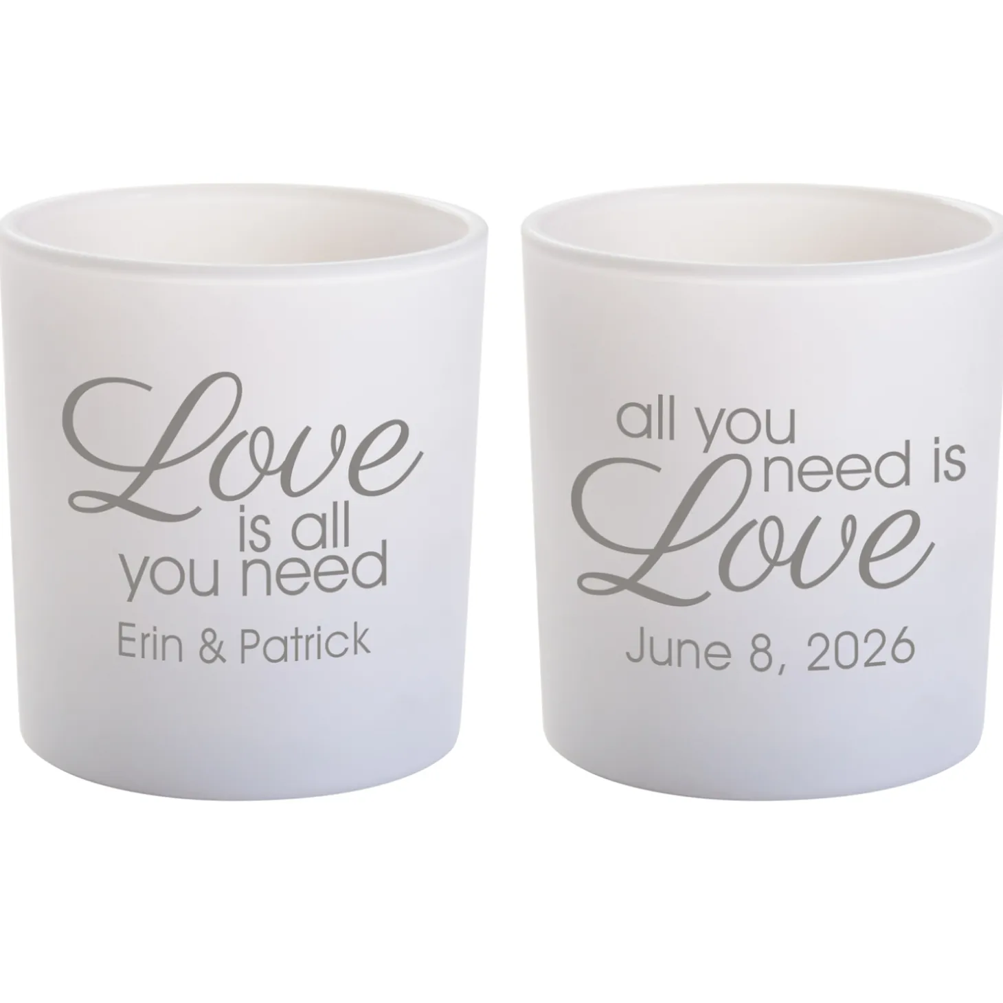 Love Is All You Need Led Votive