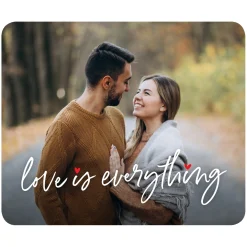 Love Is Everything Photo Mouse Pad