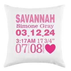 Love is in the Details Baby Throw Pillow