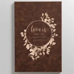 Love Is Leather Wall Art