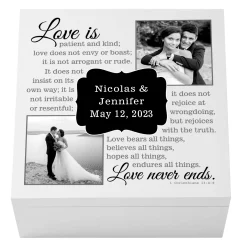 Love Is…Photo Keepsake Box