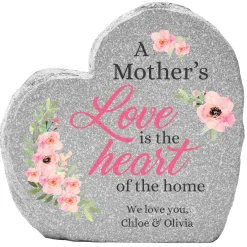 Love Is Standing Heart Garden Stone