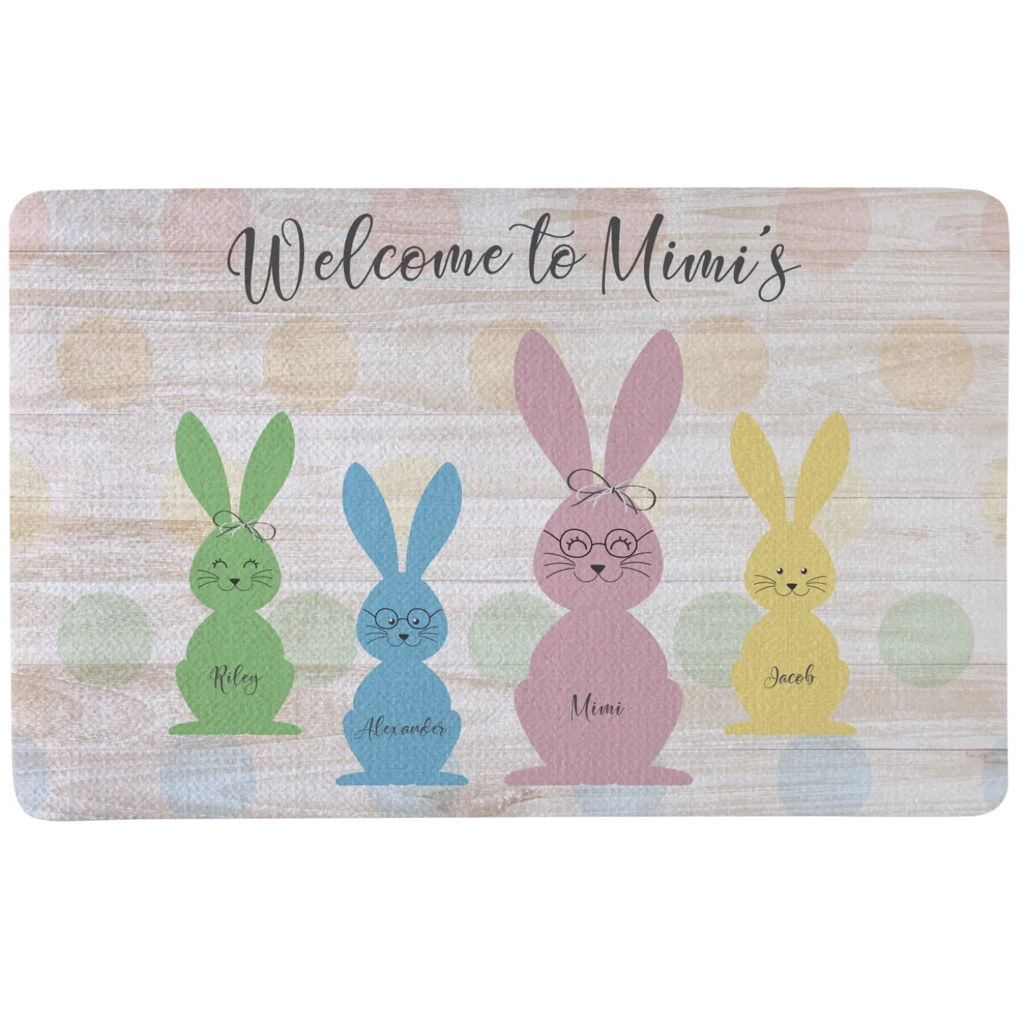 Love My Grandbunnies Doormat