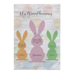 Love My Grandbunnies Garden Flag