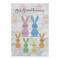 Love My Grandbunnies Garden Flag