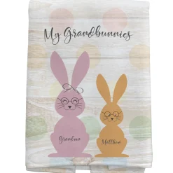 Love My Grandbunnies Kitchen Towel