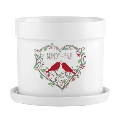 Love Nest Planter with Tray