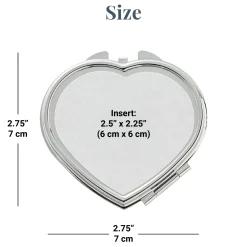 Love Photo Heart Mirror
