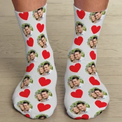 Love Rocks Photo Socks
