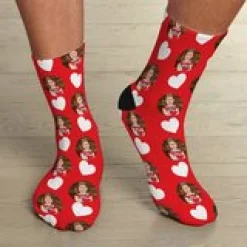 Love Rocks Photo Socks