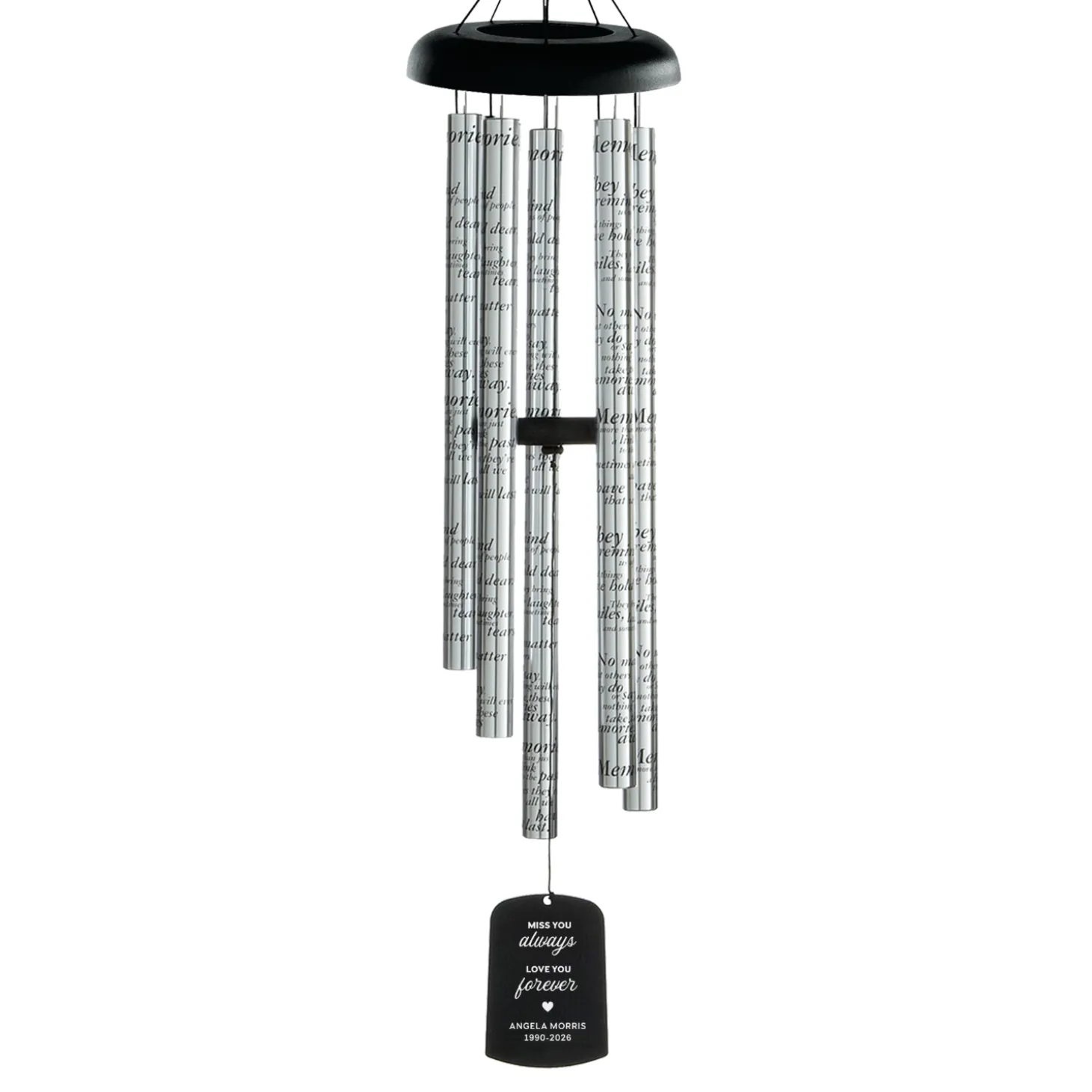 Love You Forever Memorial Sonnet 44 Inch Wind Chime