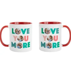 Love You More Multi-Photo Mug
