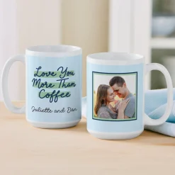 Love You More Photo Mug