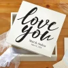 Love You Wedding Keepsake Box